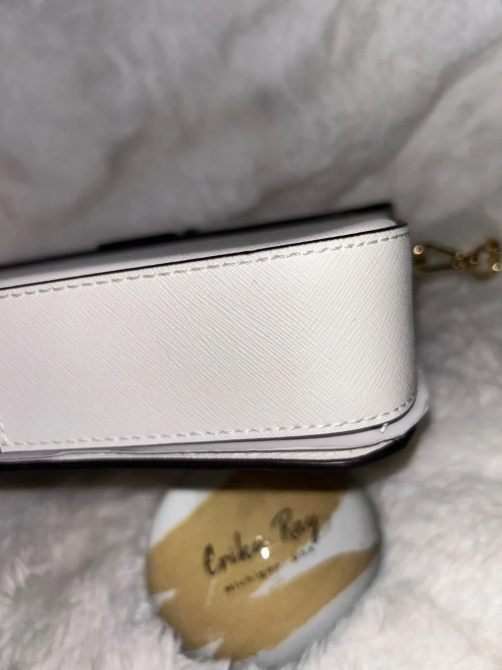 Michael Kors Cream Carmen Flap Crossbody Bag- BRAND NEW NWT